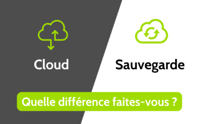 Cloud et Sauvegarde : quelle est la réelle différence ?