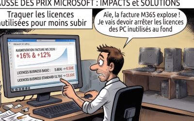 Hausse des prix Microsoft 365 en 2026 : ce que ça change pour votre PME